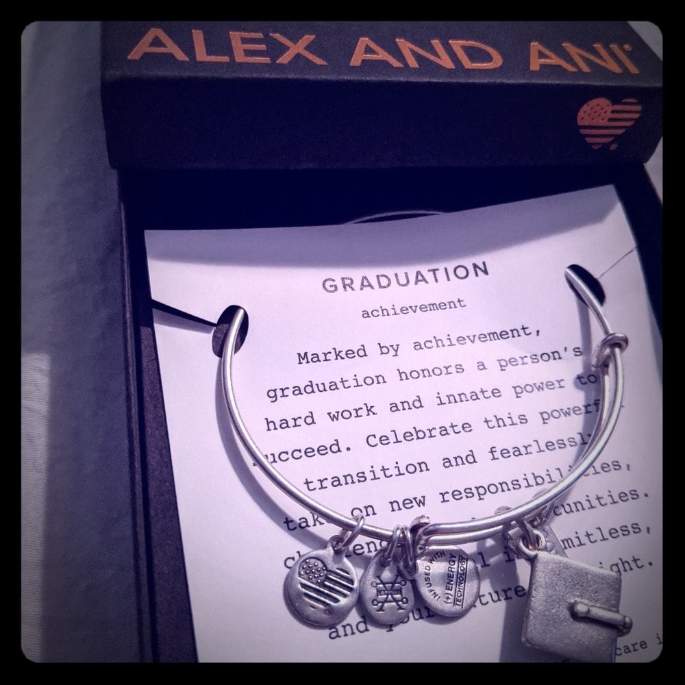 Graduation Cap Alex and Ani Bracelet
